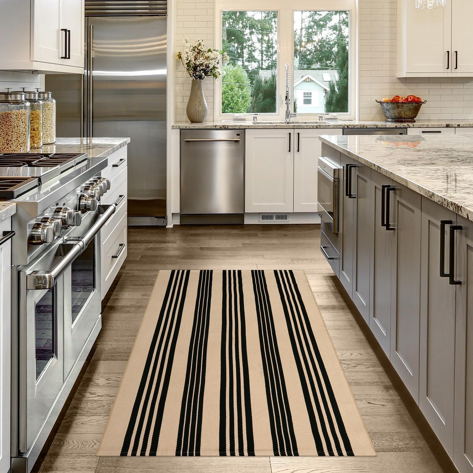 OJIA rug folded to show portability and easy storage benefit