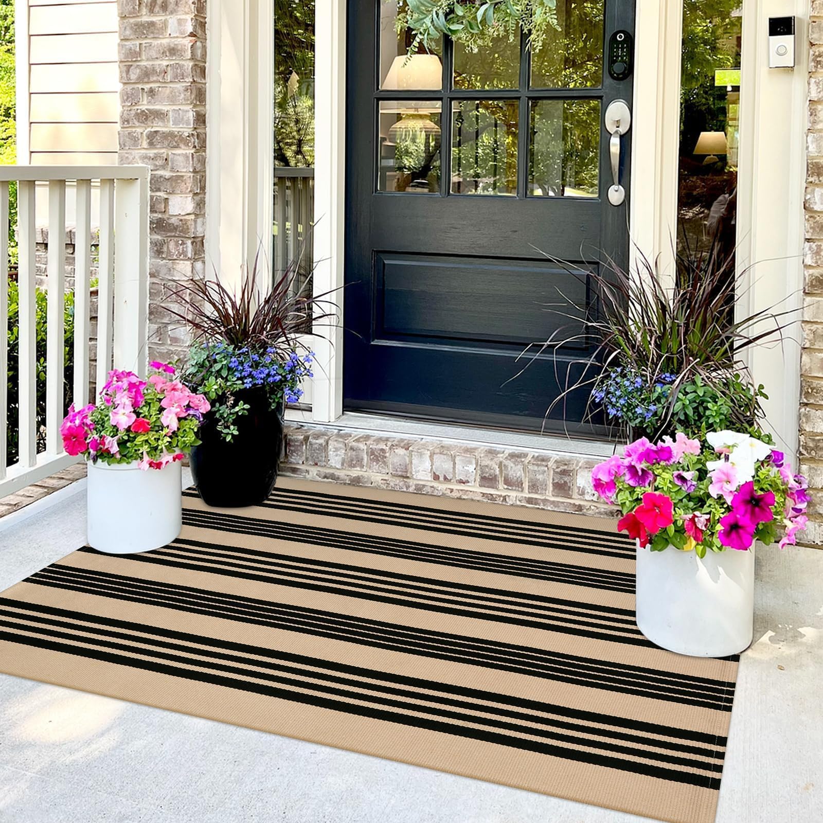 OJIA lifestyle image on porch showing instant curb appeal benefit