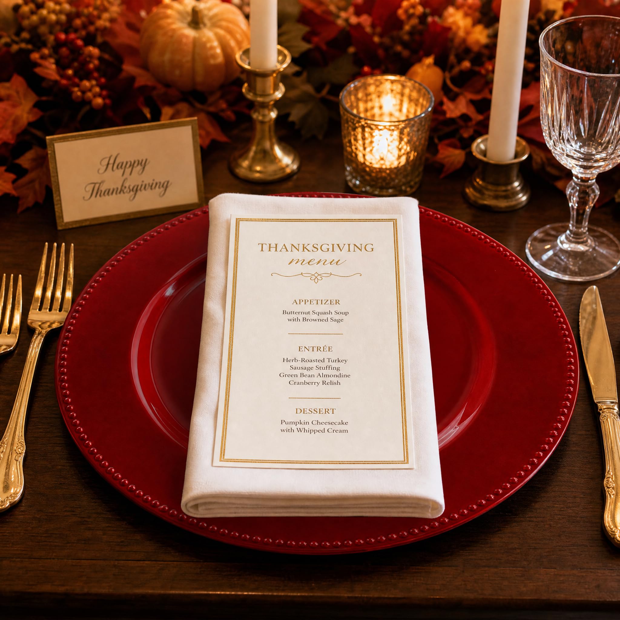Okllen chargers on wedding table demonstrating festive professional presentation
