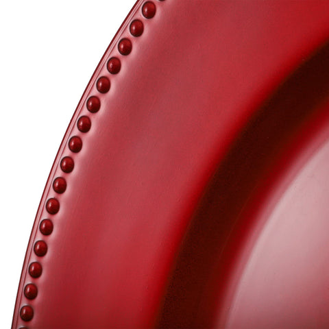 Okllen charger plate paired with dinnerware illustrating polished place setting
