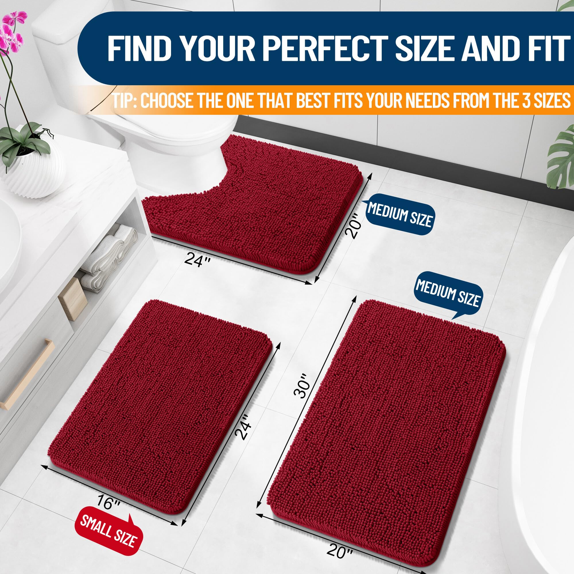 OLANLY chenille close-up highlighting dense fibers for cushioned comfort