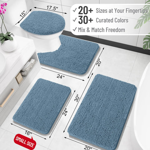 OLANLY chenille close-up highlighting softness and absorbency