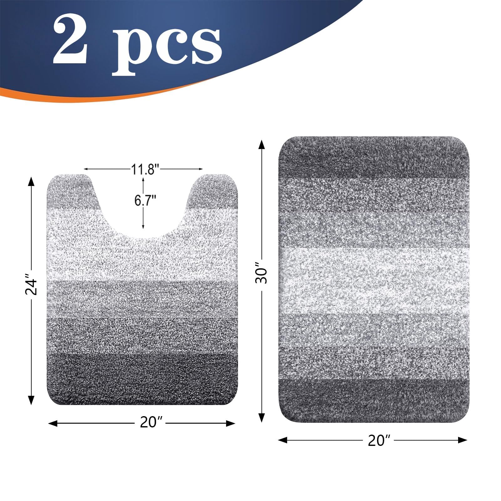 OLANLY close-up of plush microfiber pile highlighting softness and absorbency