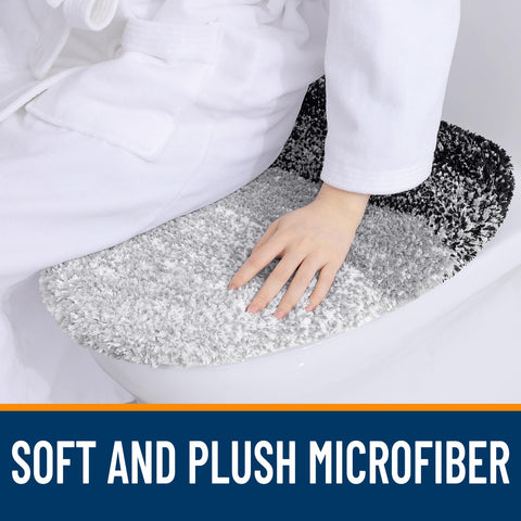 OLANLY close-up of plush microfiber texture for extra comfort