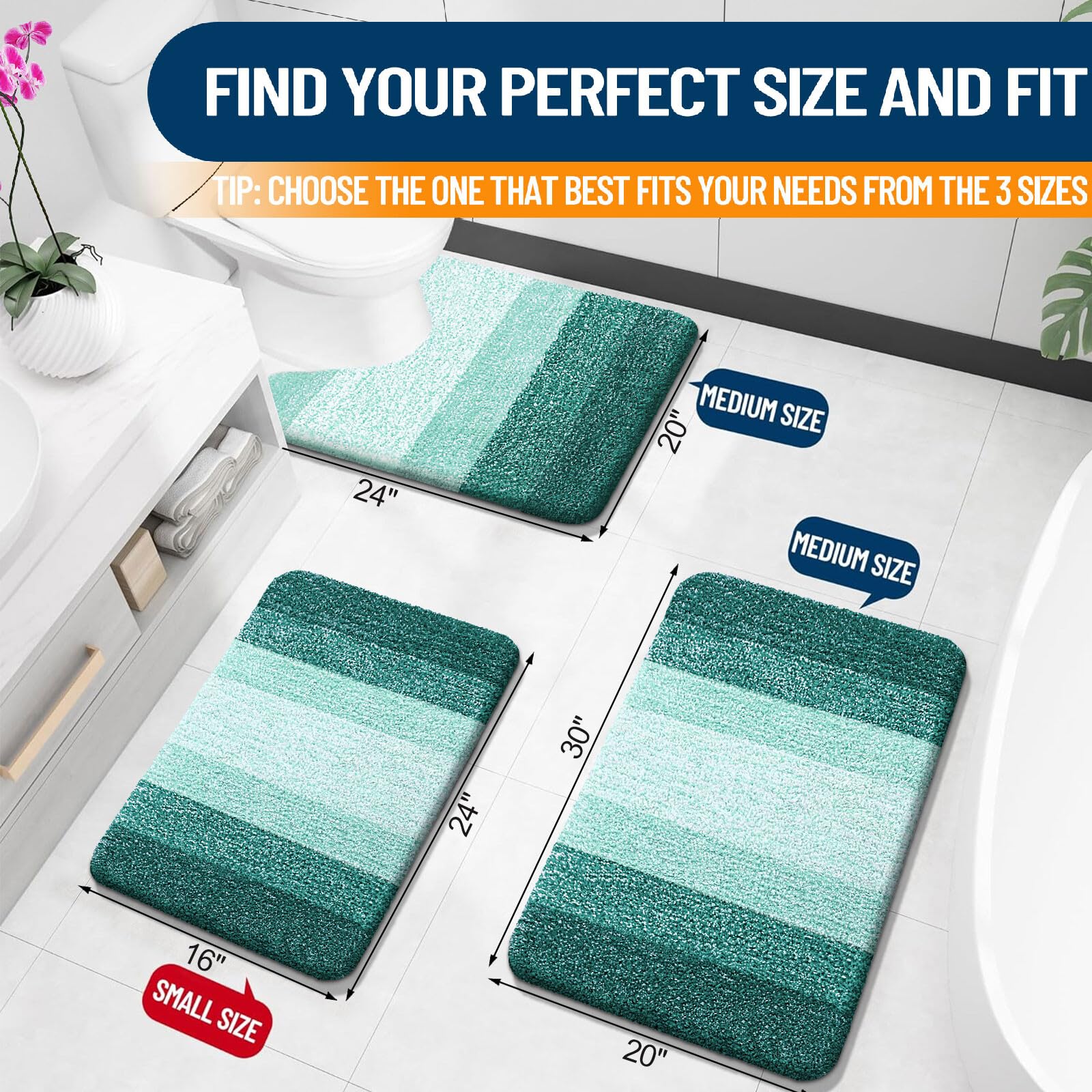 OLANLY close-up of dense microfiber pile highlighting softness and absorbency