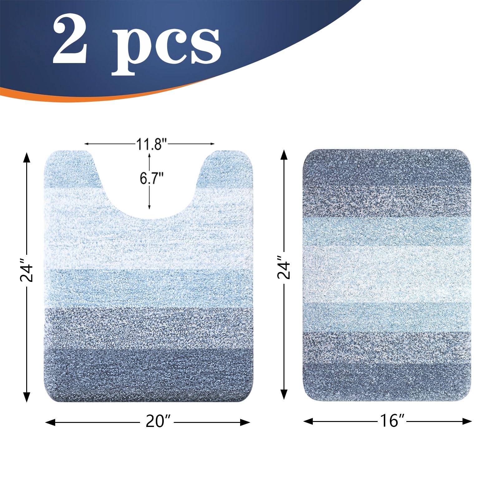 OLANLY close-up of microfiber pile illustrating plush softness and absorbency