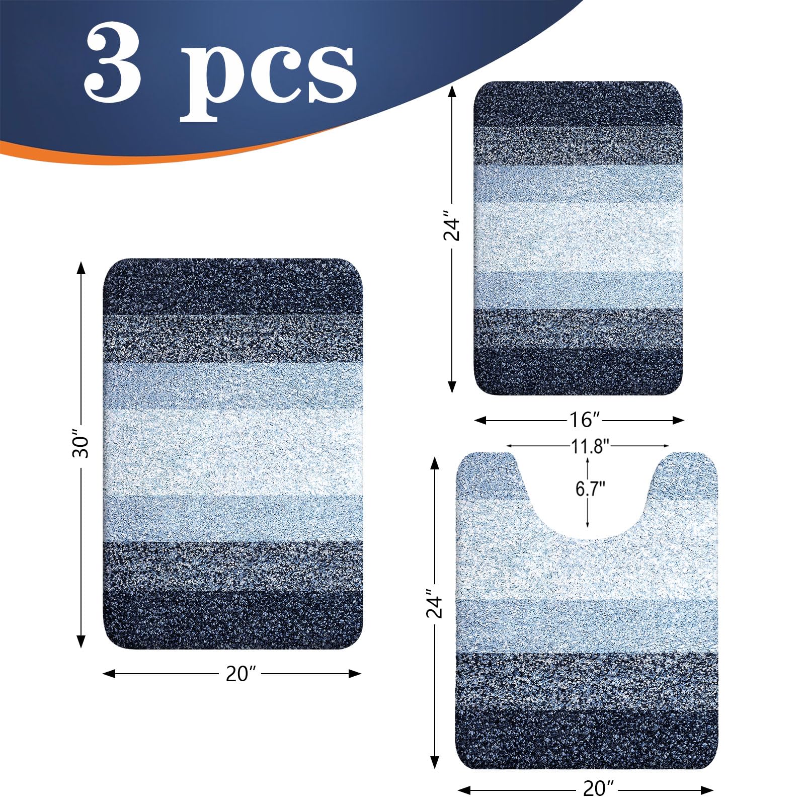 OLANLY close-up of plush microfiber pile highlighting soft cushioning