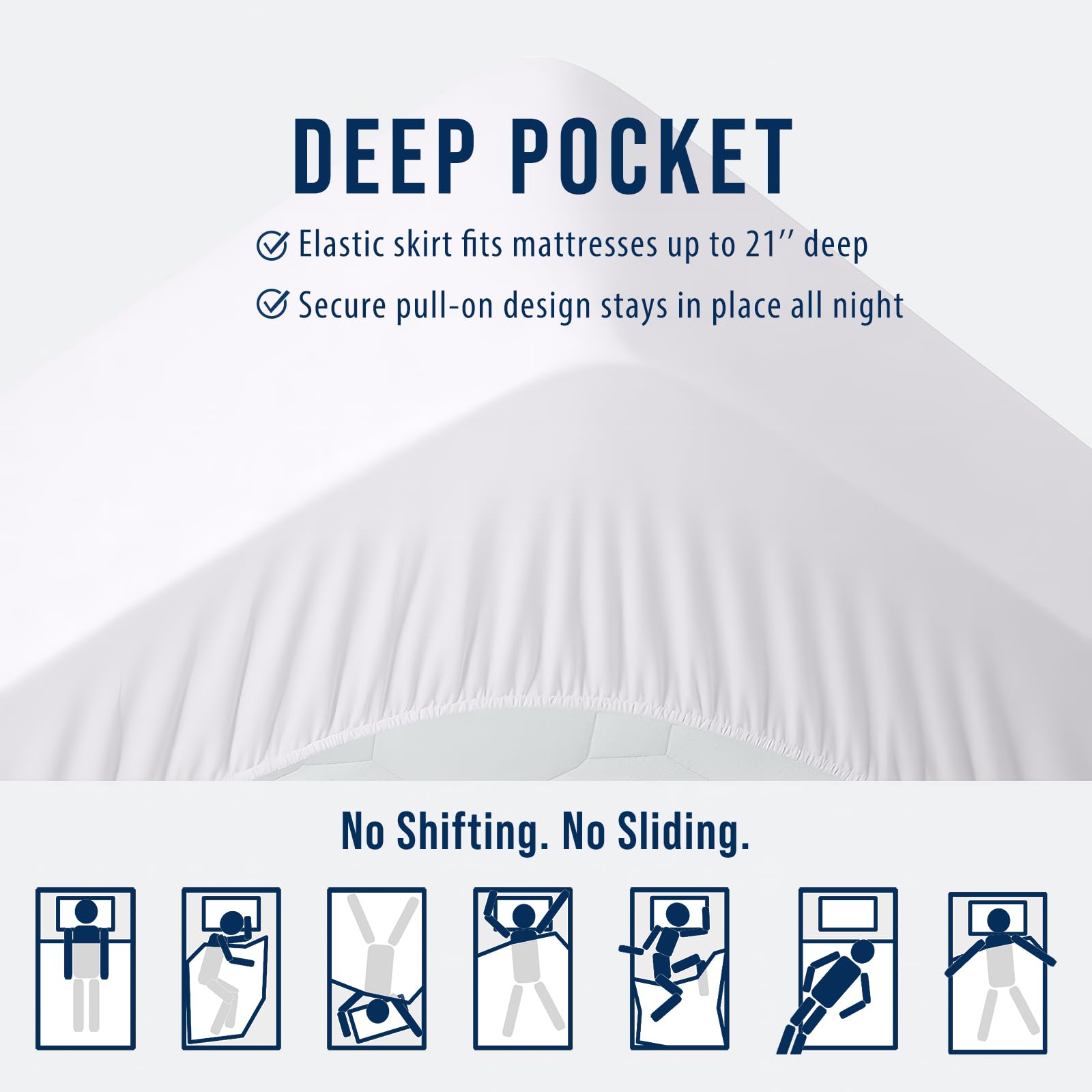 OLANLY fill distribution stitching close-up ensuring even loft and no clumping