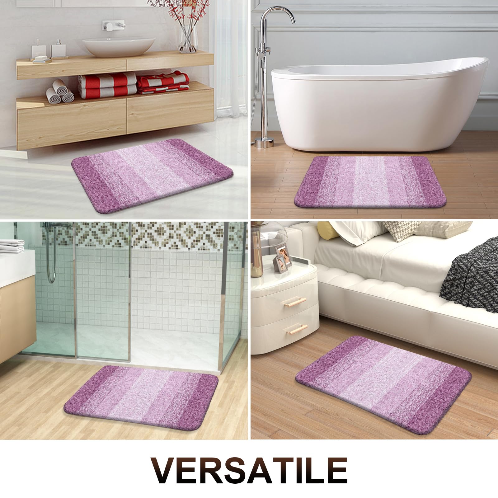 OLANLY folded rug ready for storage demonstrating easy care and compact convenience