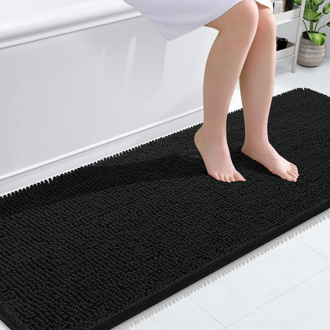 OLANLY front view of 70x24 runner showcasing size and color, providing cozy comfort