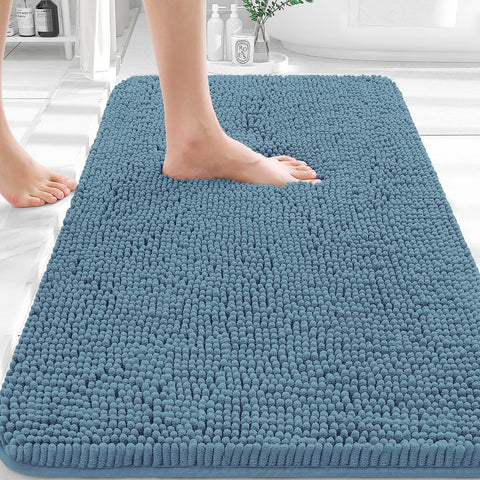 OLANLY front view packed of 30x20 rug shows plush finish and immediate comfort