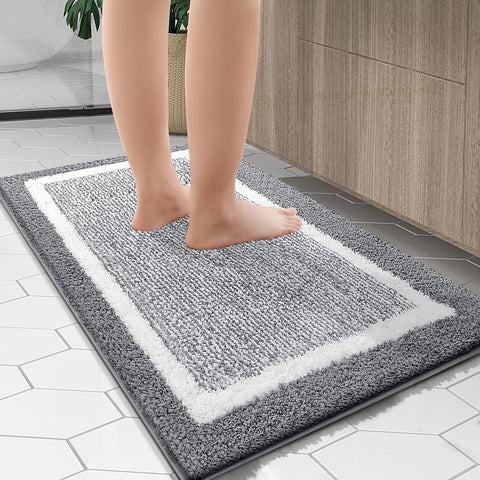 OLANLY geometric pattern detail enhancing bathroom style