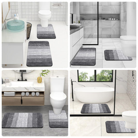 OLANLY styled bathroom scene conveys spa-like coordinated comfort