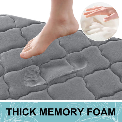 OLANLY memory foam cross-section illustrating cushioning support benefit