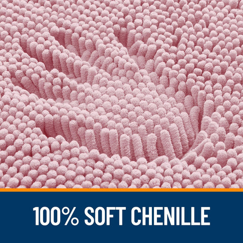 OLANLY textured TPR backing detail demonstrating secure non-slip grip