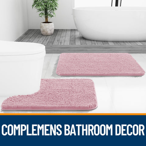 OLANLY rug absorbing water from wet feet to protect flooring
