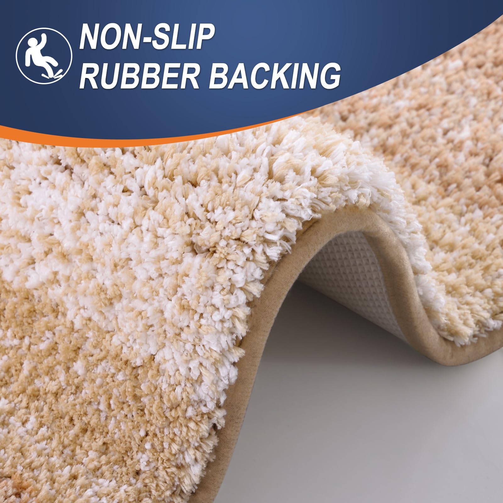 OLANLY texture detail showing absorbent fibers for quick drying