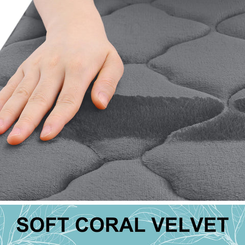 OLANLY close-up of Moroccan-style microfiber texture for soft comfort