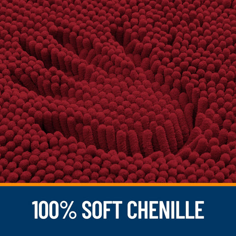 OLANLY textured TPR backing detail demonstrating slip-resistant grip benefit
