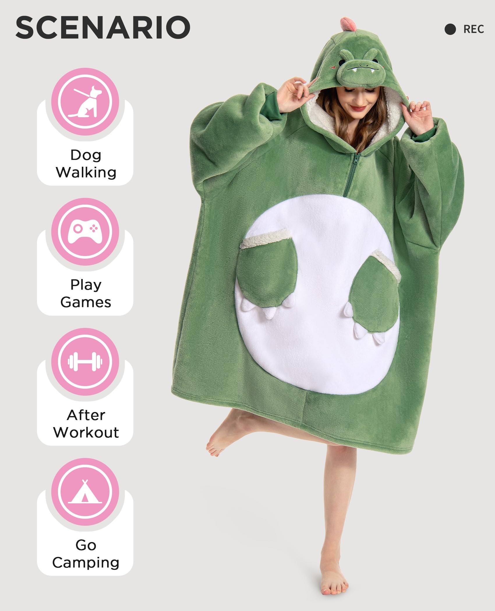 OLAOLA kangaroo pocket detail keeping hands warm and holding small items