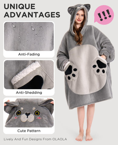 OLAOLA pocket with hands and phone for practical storage