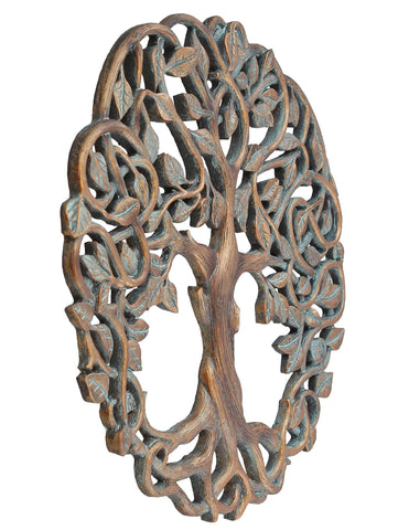 Old River Outdoors close-up of Tree of Life texture highlighting detailed resin finish and weathered look
