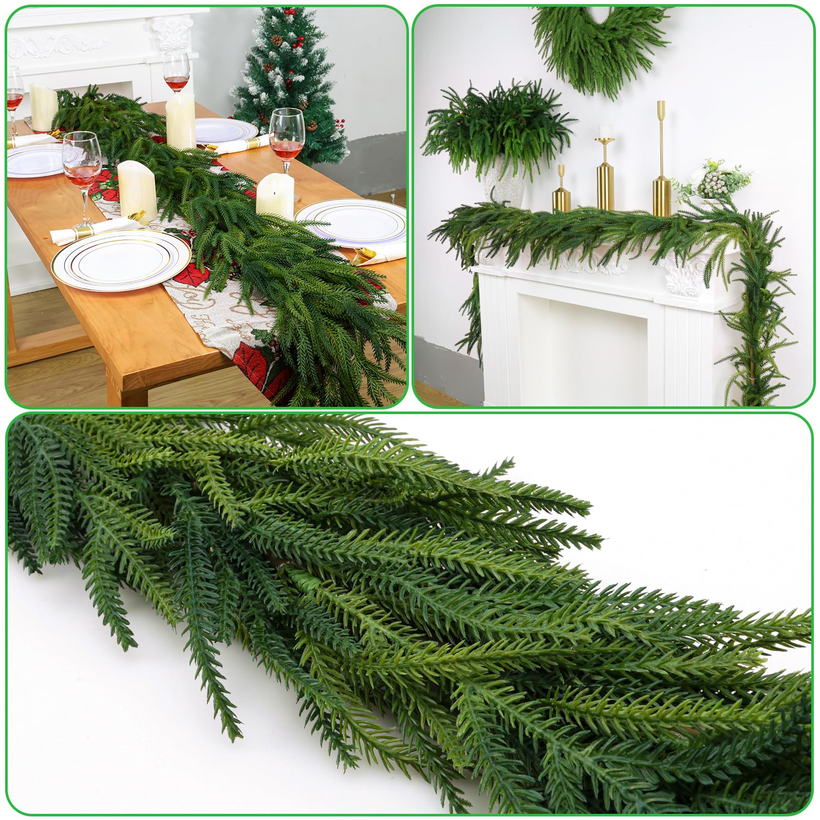 Oleitodh two-pack garlands in packaging highlighting value and ready storage