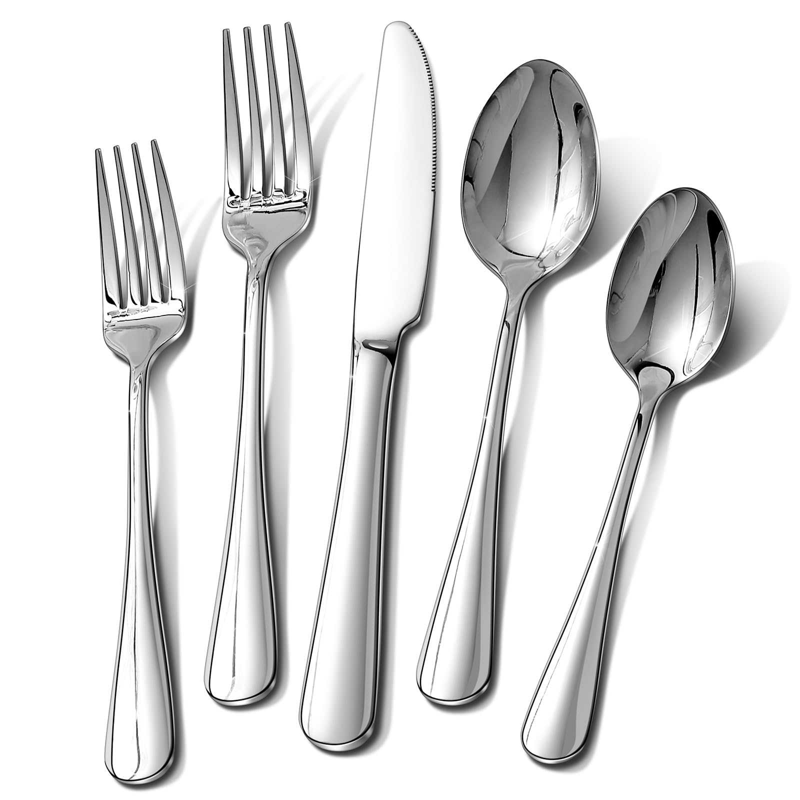 Ollex boxed flatware set front view showing full contents and gifting appeal
