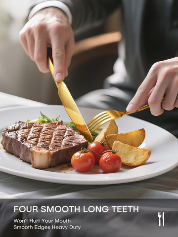Ollex forks and spoons arranged on a table setting showcasing cohesive style for entertaining