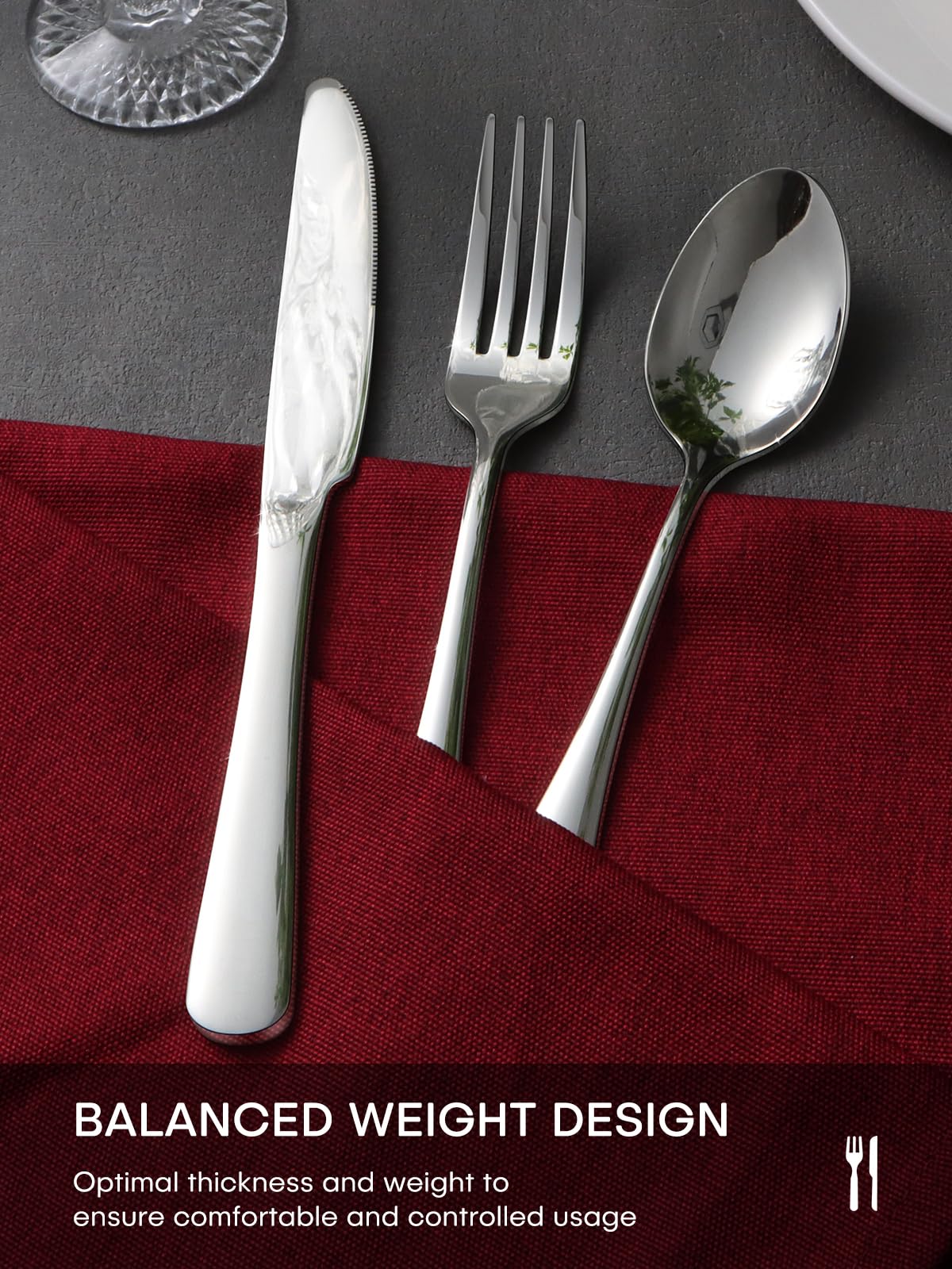 Ollex table setting lifestyle image showing elegant place setting benefit