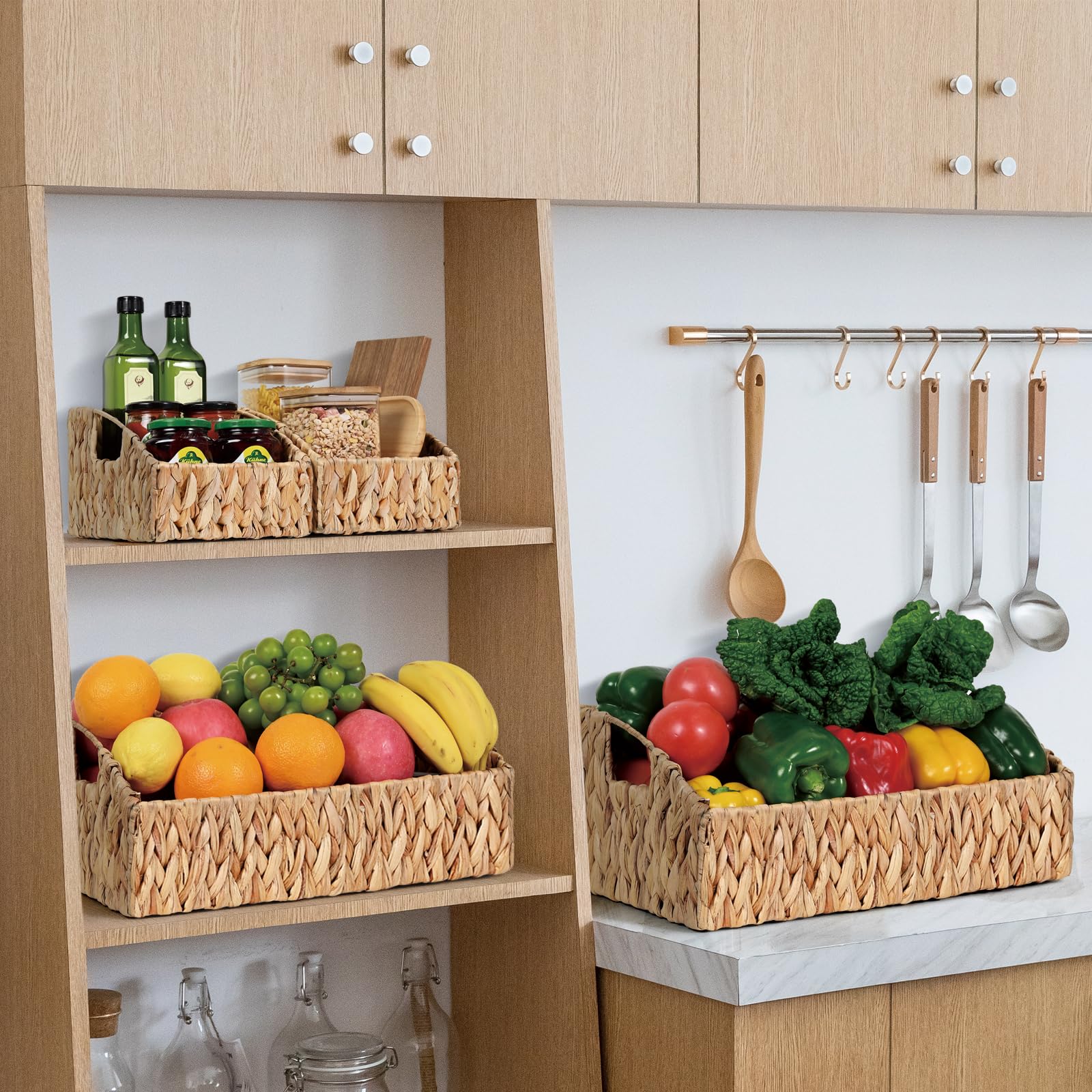Ollieroo close-up weave and iron frame highlighting durable construction