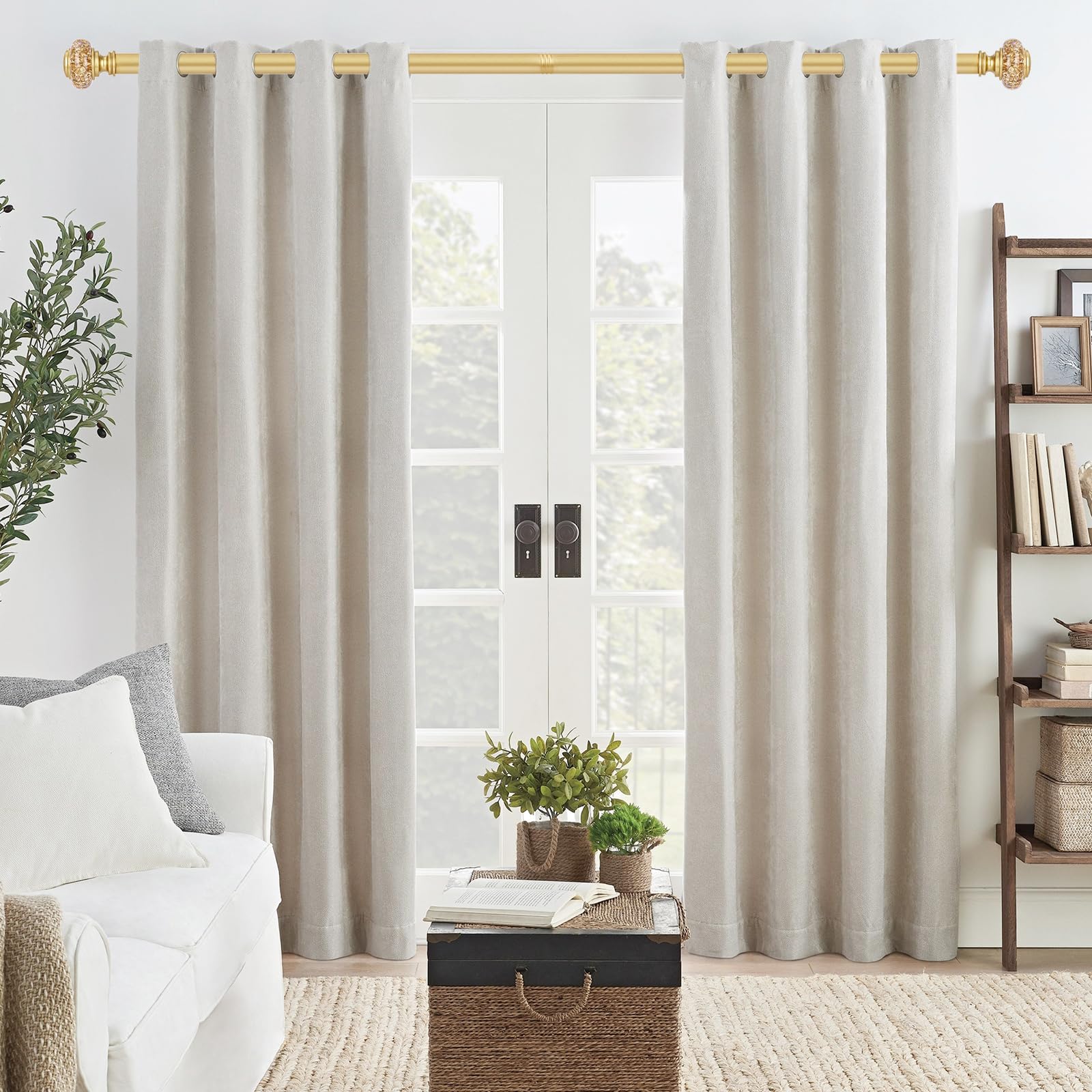 OLV bedroom lifestyle styling showing elegant finish and room-enhancing effect
