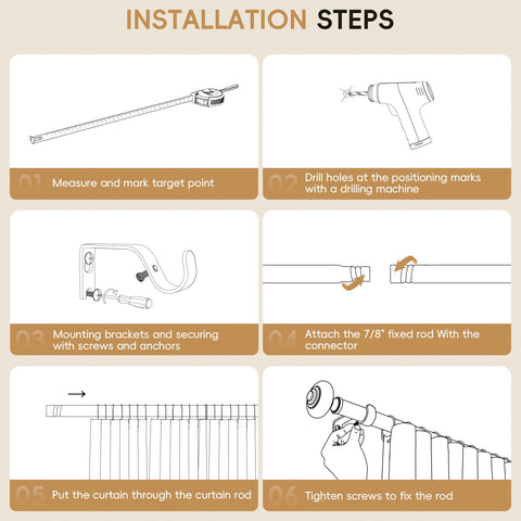 OLV installation hardware and screws laid out showing complete kit for quick install