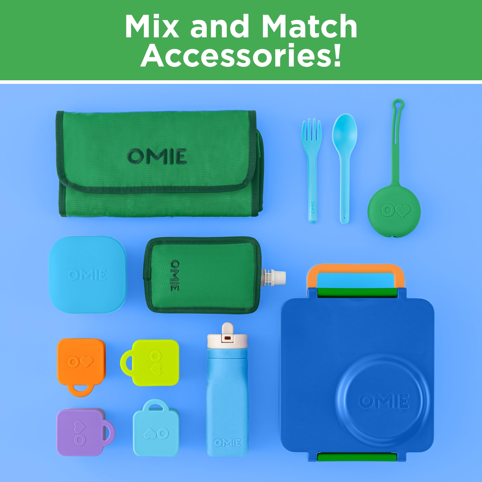 Omie OmieBox in a child’s backpack demonstrating portability and everyday use