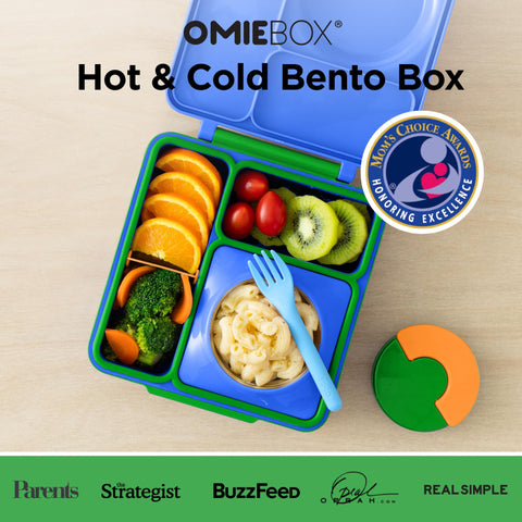 Omie OmieBox with insulated jar removed demonstrating hot and cold separation