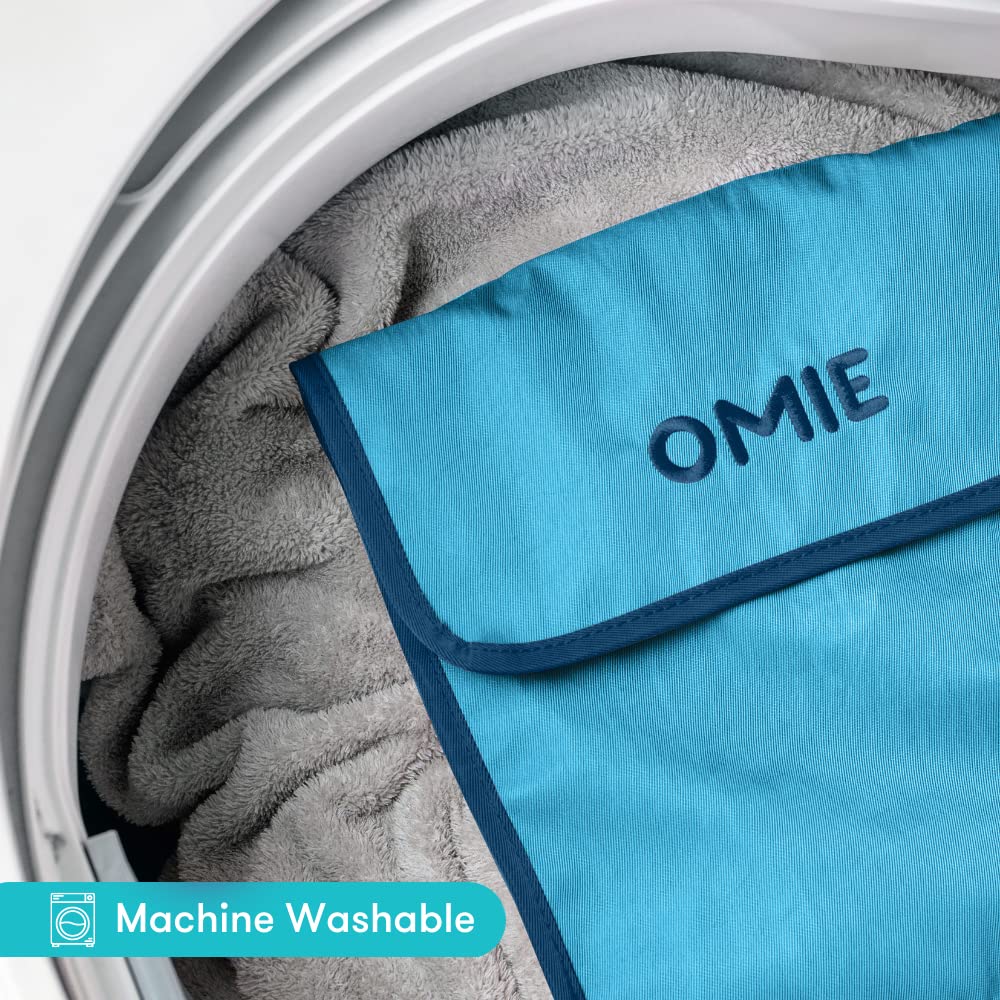 Omie bag folded flat for compact storage and space saving