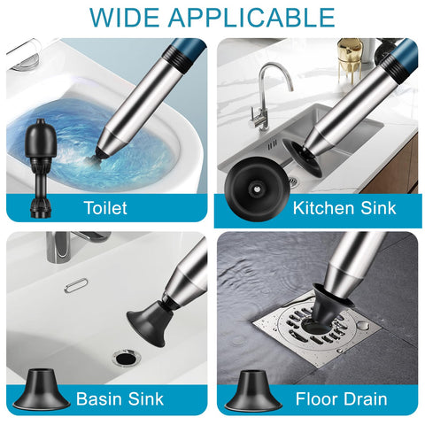 Omont close-up of toilet-specific head seal preventing splash-back