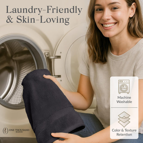 One Thousand Reasons towel at gym and beach showing portability and absorbency