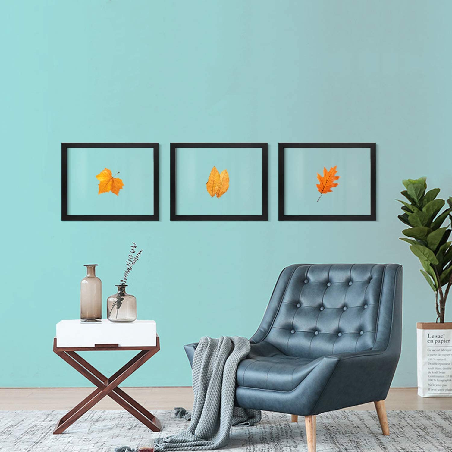 ONE WALL frame hung on wall showcasing minimalist floating picture and décor benefit
