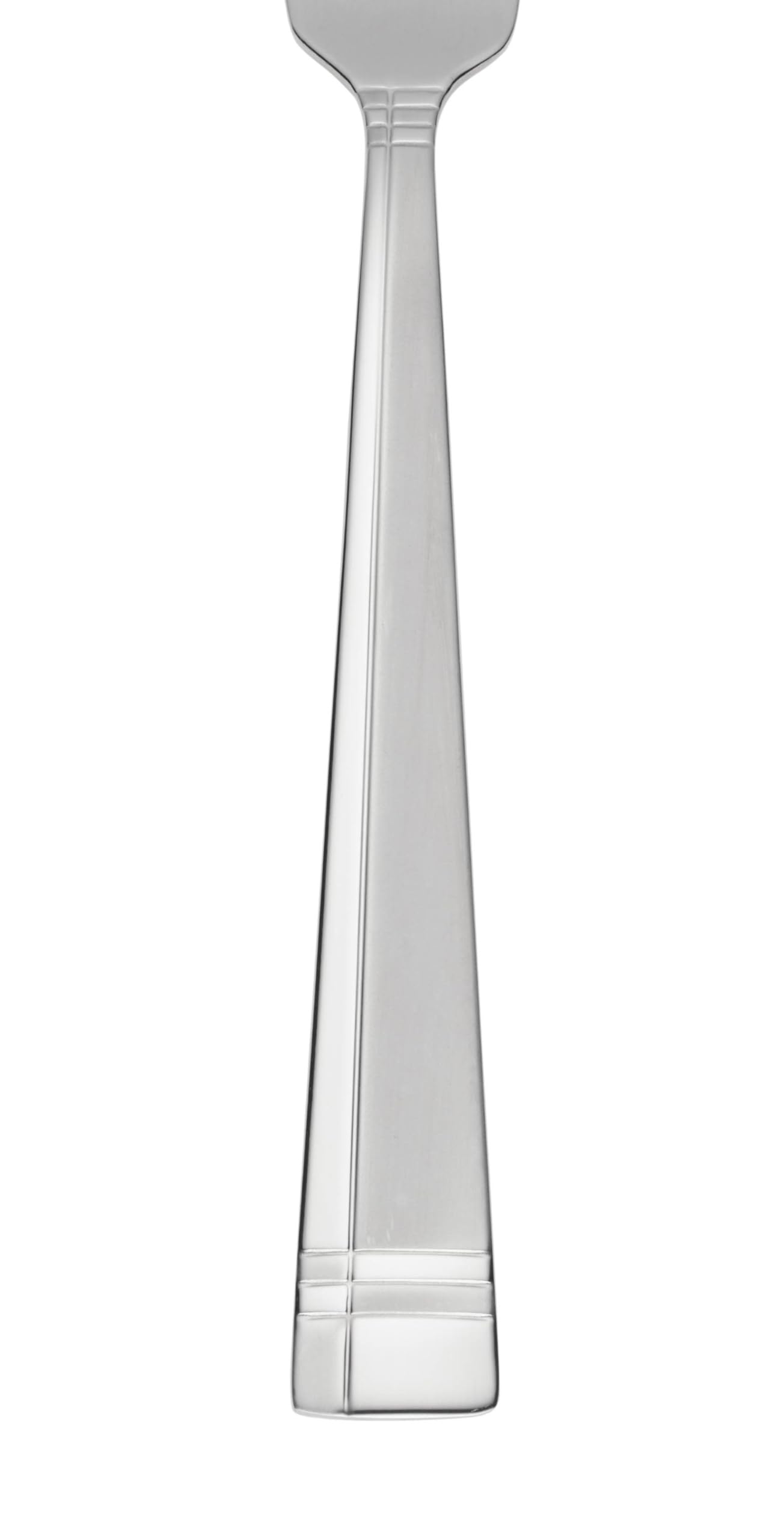 Oneida Amsterdam scale comparison with hand to show piece size and comfortable handling