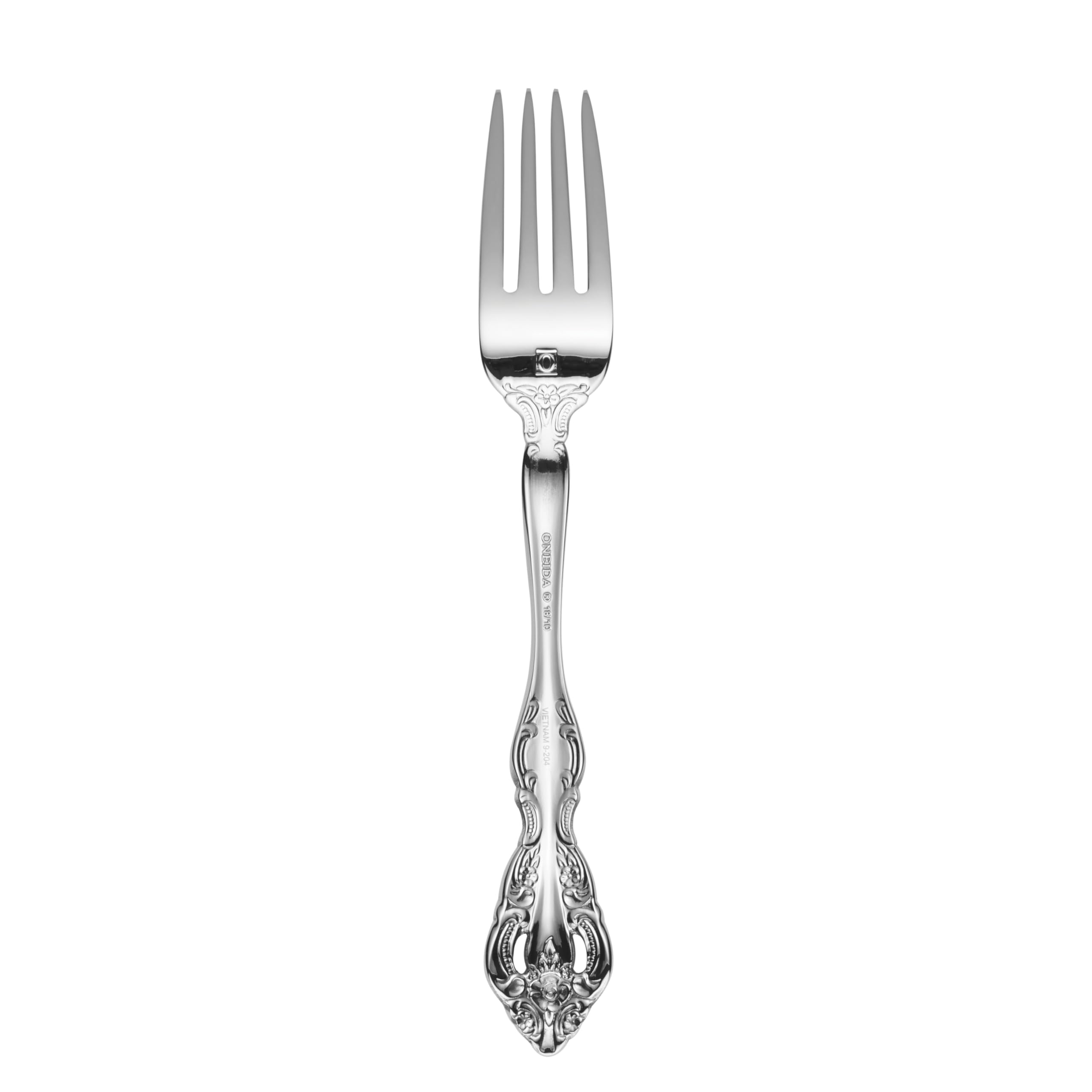 Oneida Michelangelo spoon bowl texture demonstrating smooth polish and reliable use