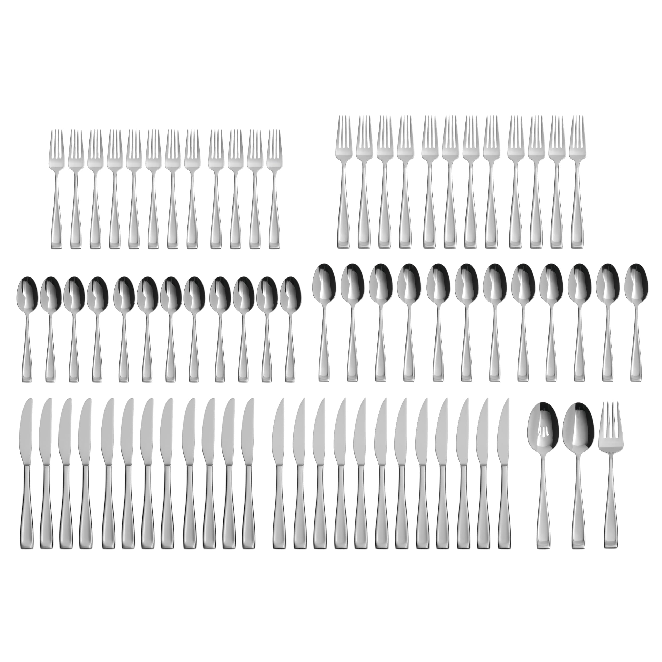 Oneida Moda full place setting demonstrating coordinated table presentation