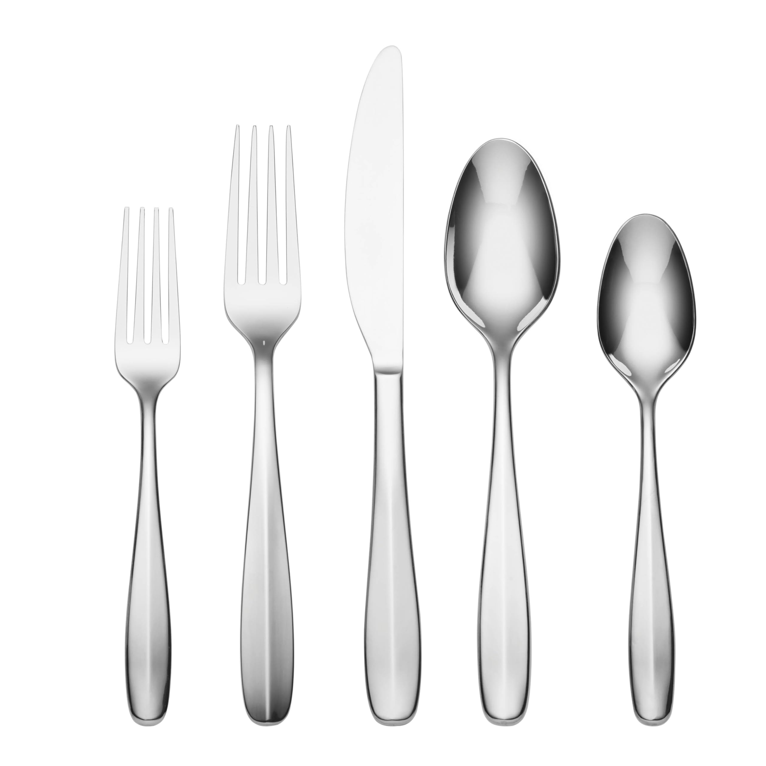 Oneida Oakwood front packaging showing complete 20-piece set and neat presentation