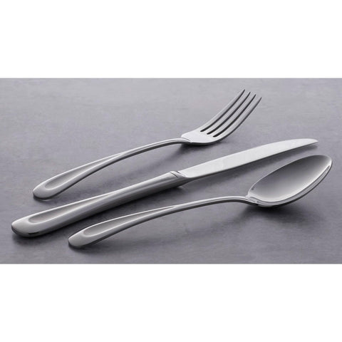 Oneida flatware on dining table in styled scene for elegant casual entertaining
