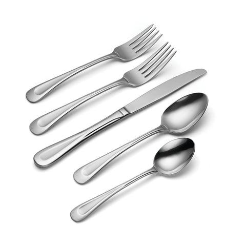 Oneida serving set detail showing serving spoon and fork for easy buffet service