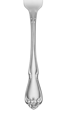 Oneida True Rose knife and fork profile showing balanced weight and comfort