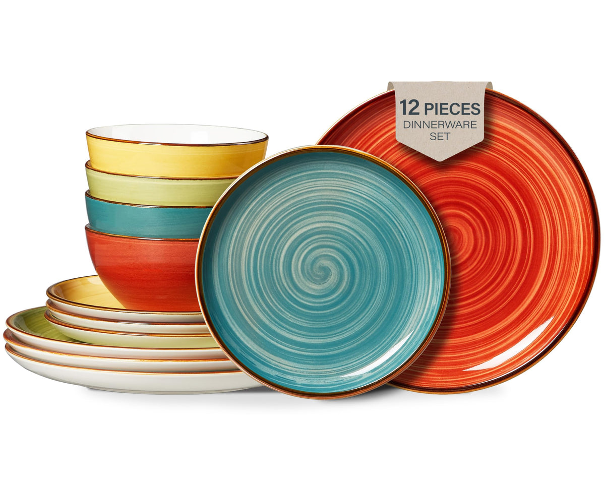 ONEMORE front view of full 12-piece set showing cohesive style and convenience