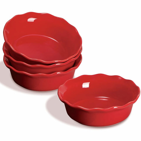 ONEMORE front view of four pans showing design and table-ready look