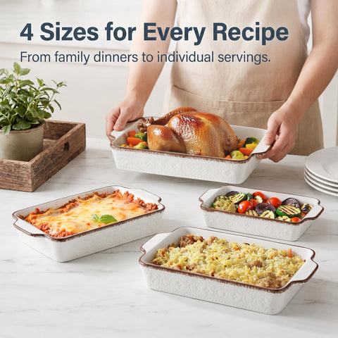 ONEMORE handle close-up showing secure grip for safe oven-to-table transfer
