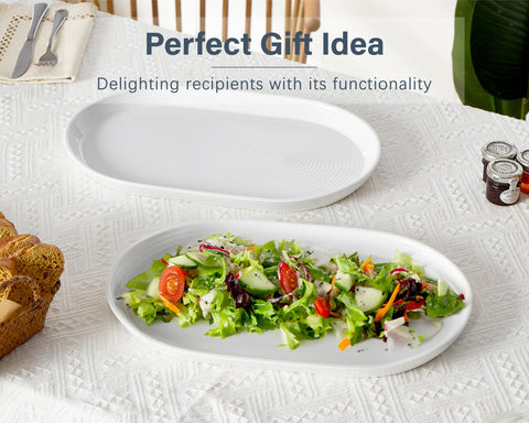 ONEMORE platter styled on dining table with garnishes for a polished look